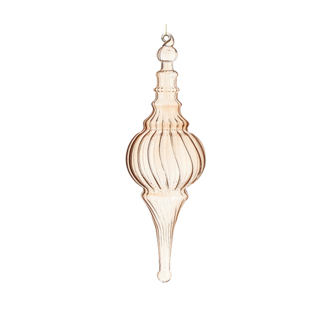 Mocha Finial Ornament