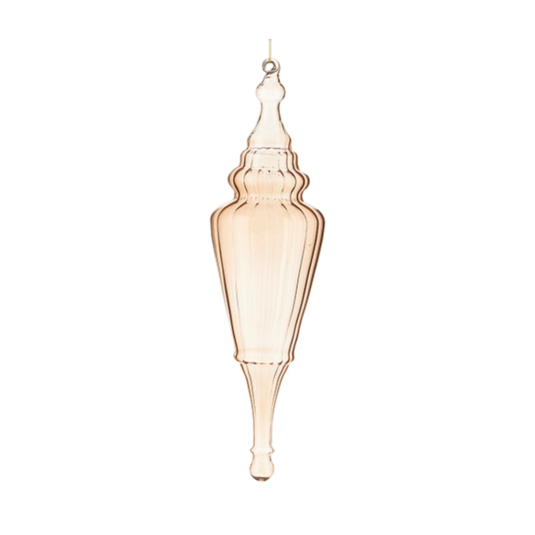 Mocha Finial Ornament