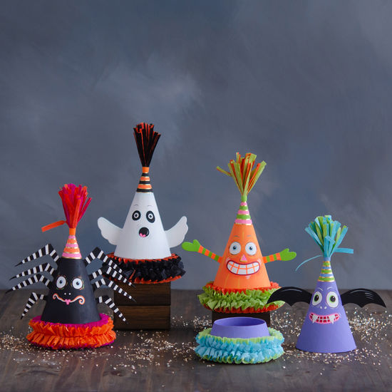 Halloween Cone Favor Box