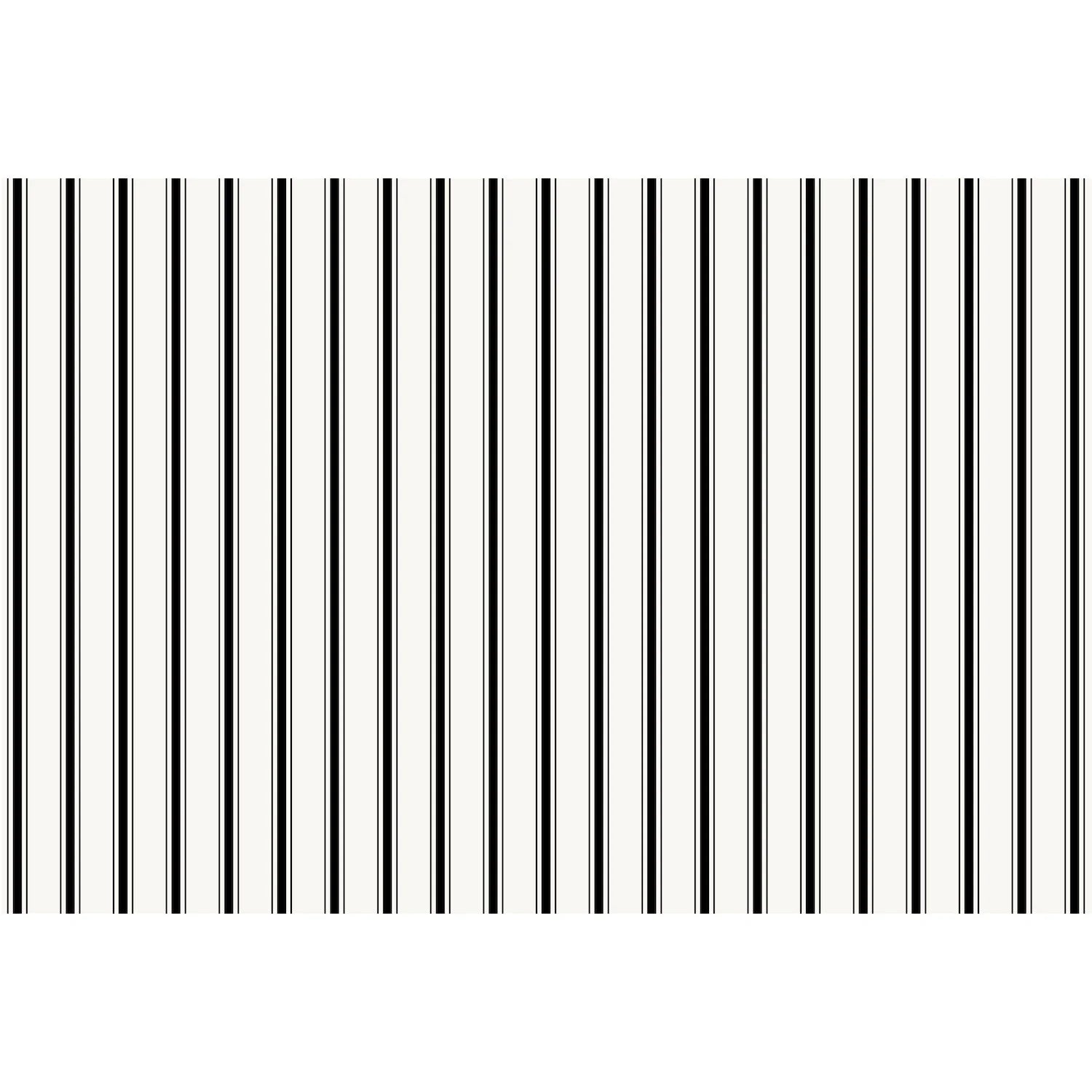 Black Ribbon Stripe Placemat
