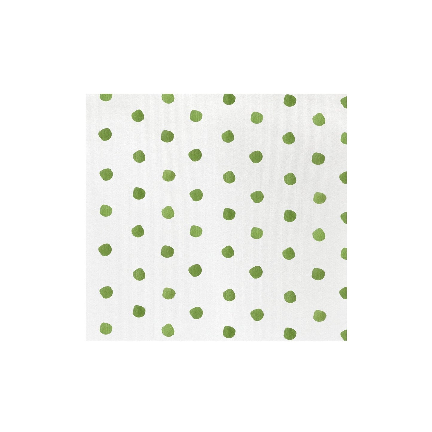 Papersoft Napkins Dot Green Dinner Napkin - Pack 20