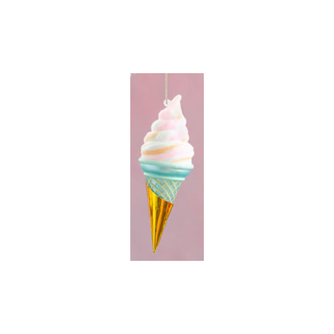 Ice Cream Cone Ornament