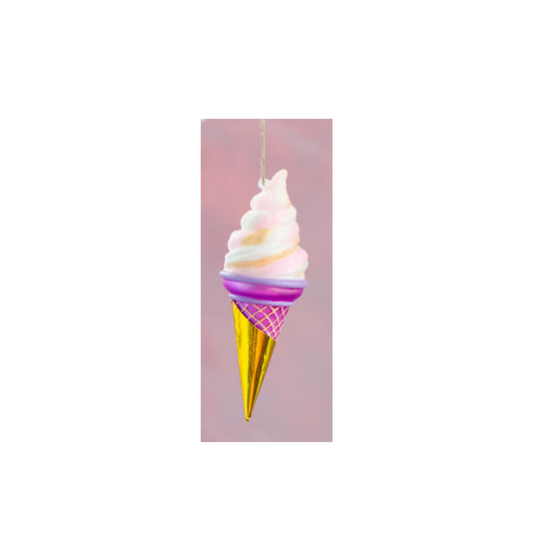 Ice Cream Cone Ornament