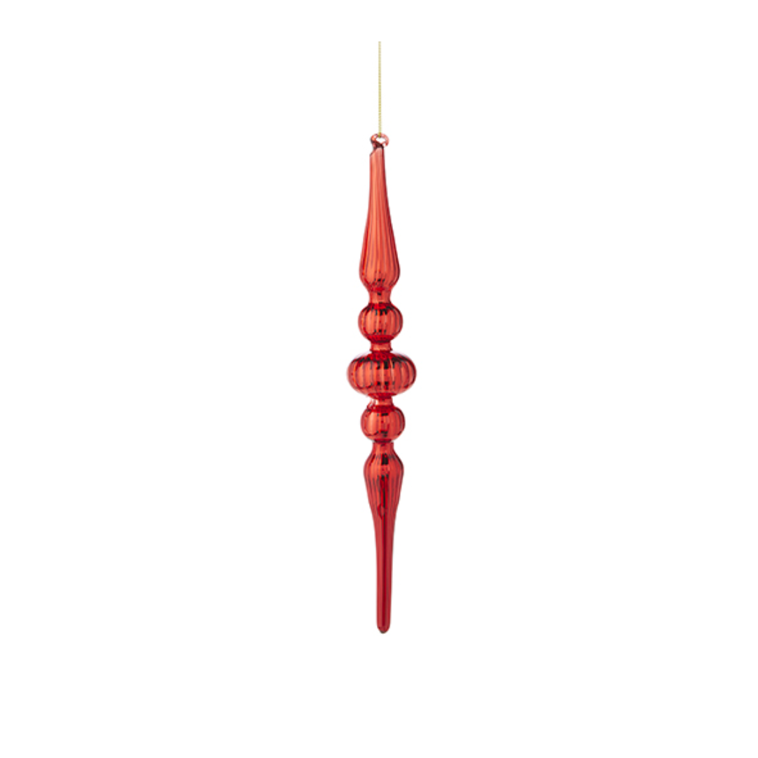 Red Finial Ornament