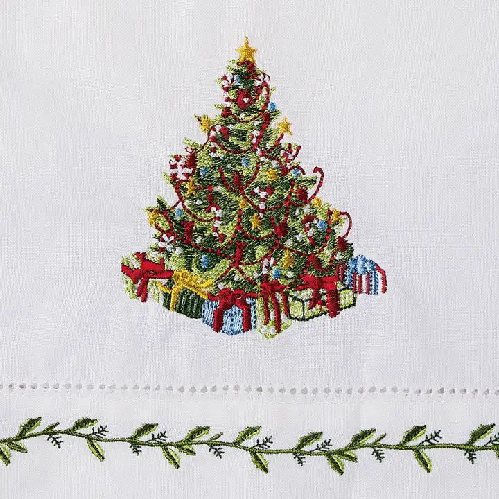 Tree with Presents Guest Towel