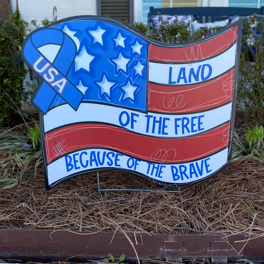 Land of the Free Flag