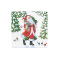 Woodland Santa Recycled Cocktail Napkins