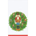 Nutcracker Wreath Guest Towel