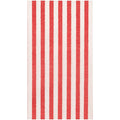 Melograno Stripe Red-Paper Linen Paper Linen Guest Towels