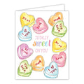 "Totally Sweet On You" Greeting Card