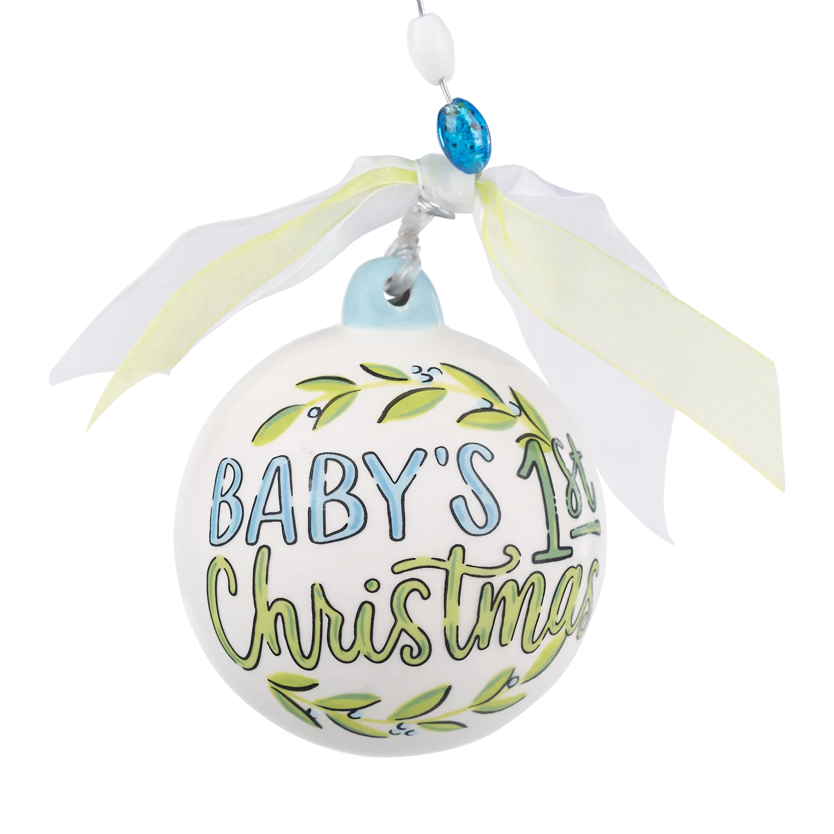 Blue Eggs Baby's 1st Ornament