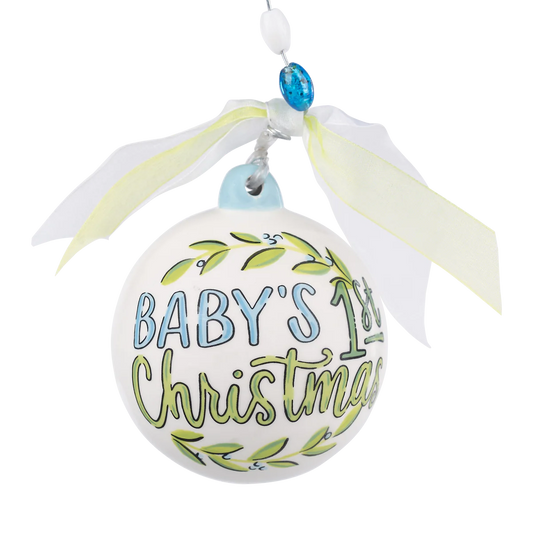 Blue Eggs Baby's 1st Ornament