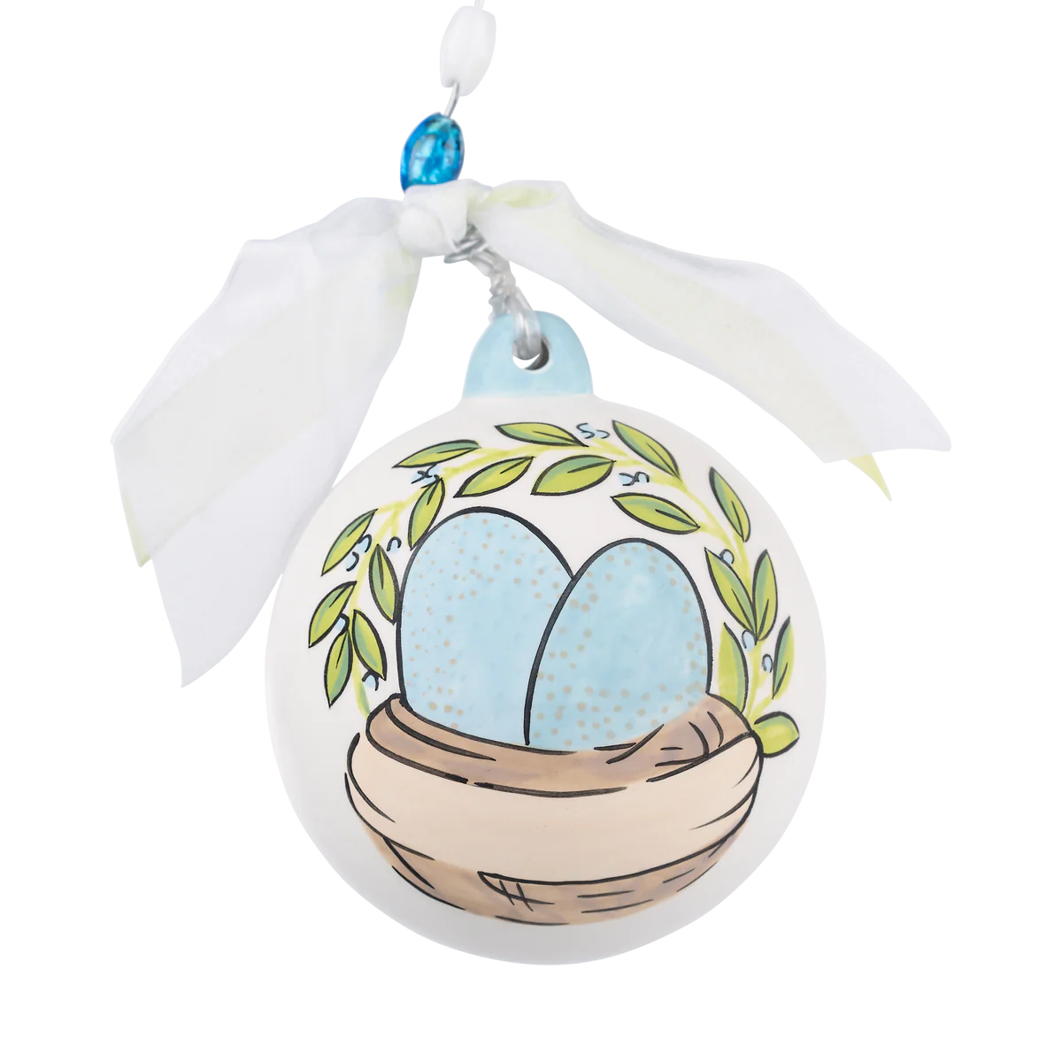 Blue Eggs Baby's 1st Ornament