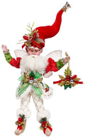 Christmas Wreath Fairy - Small - 9.5 Inches