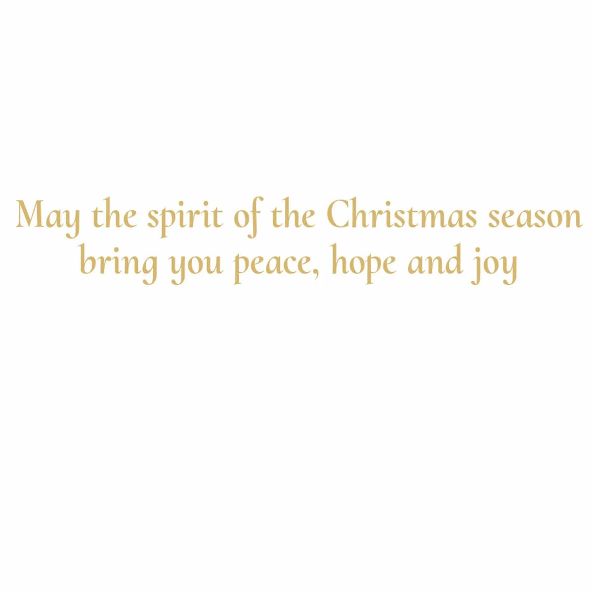 Golden Angel Nativity Small Boxed Christmas Cards