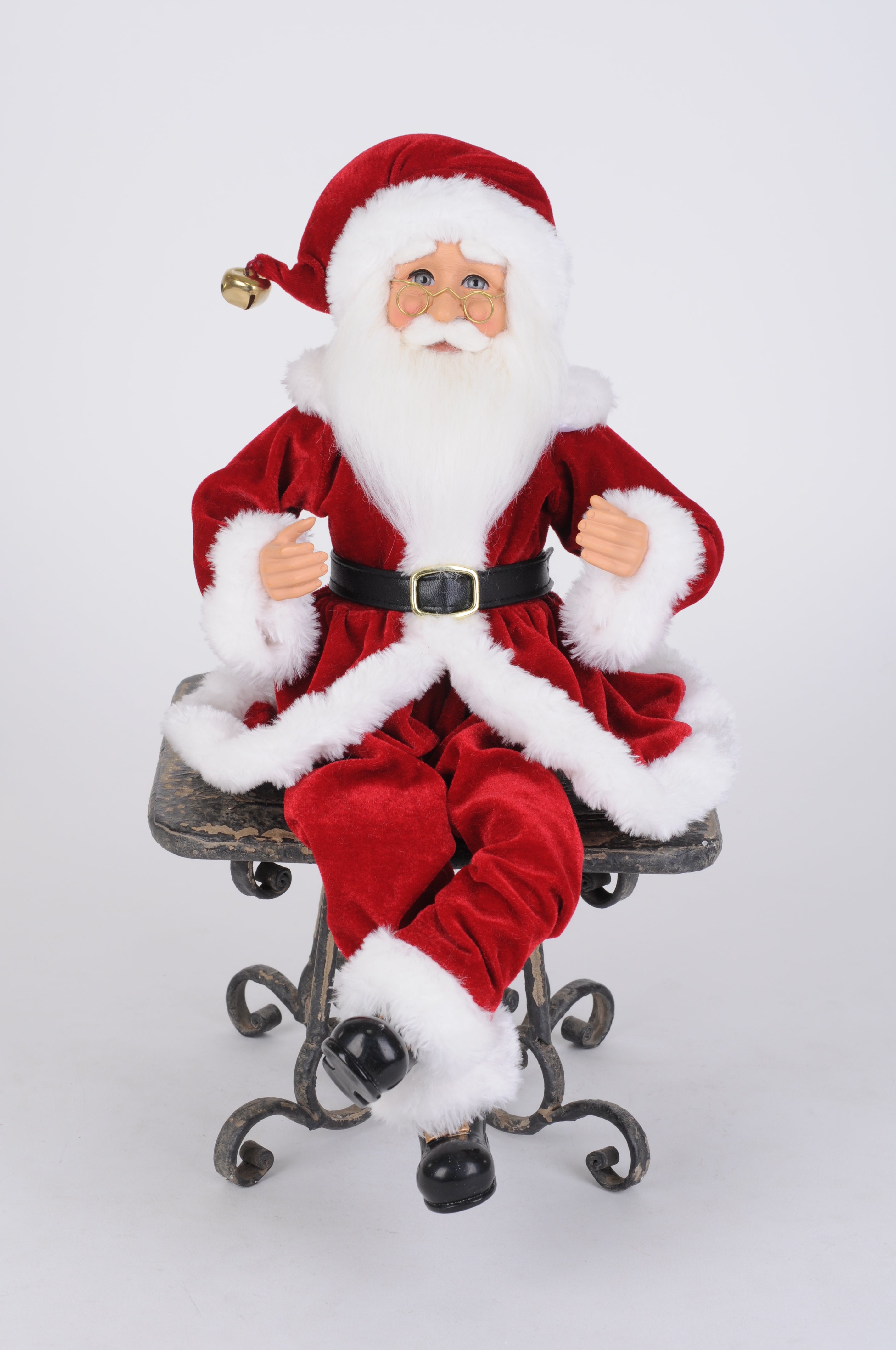 Traditional Poseable Santa