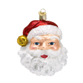 Jingle Bell Santa Ornament