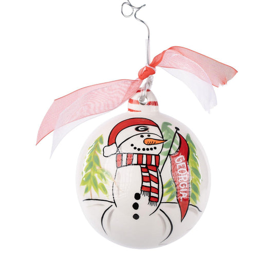 Tis the Season UGA Snowman Ornament