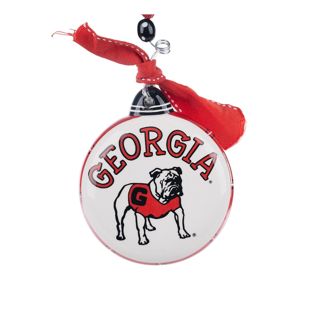 Georgia Puff Ornament