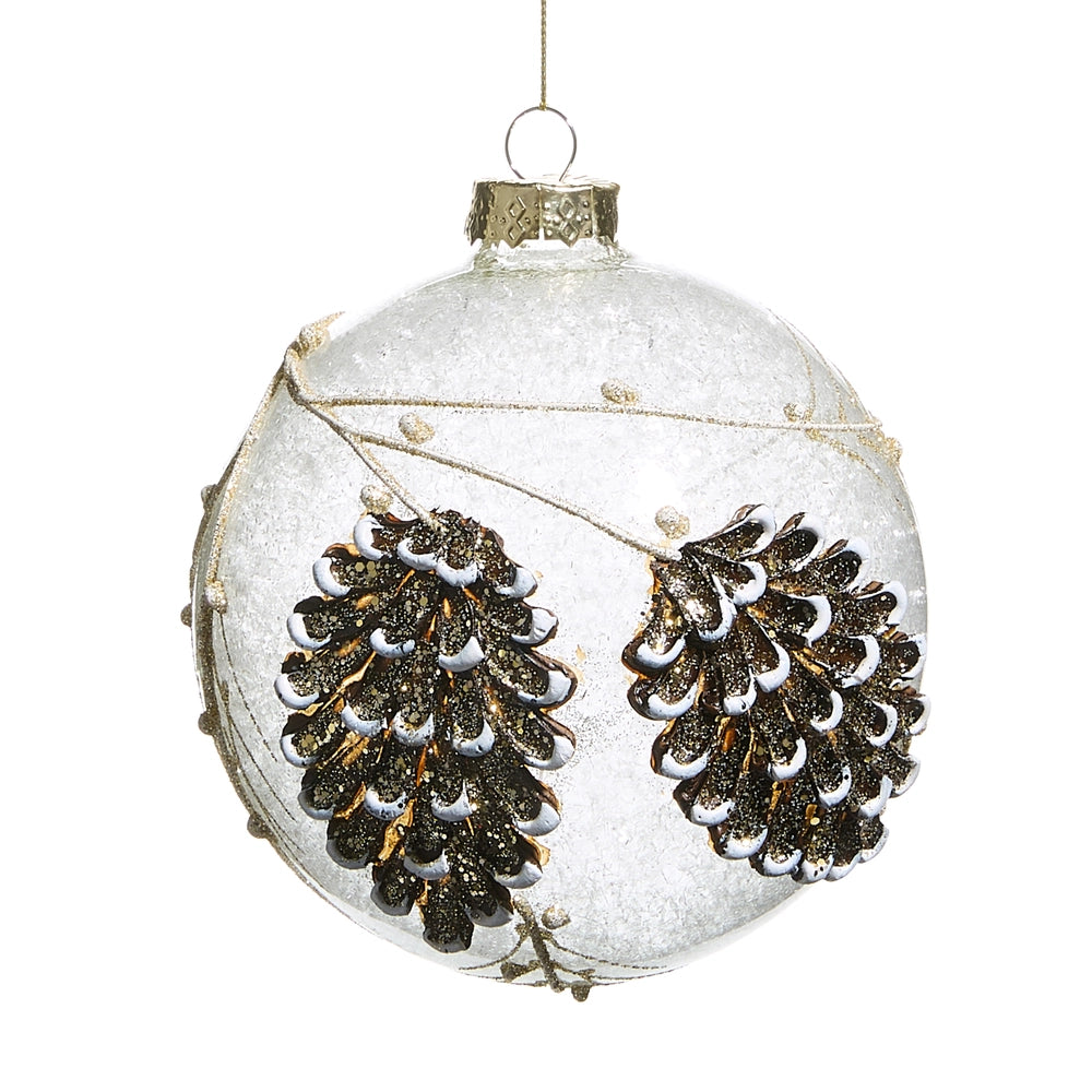 5" Pinecone Ball Ornament