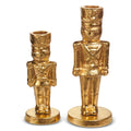 Gold Nutcracker Candlesticks