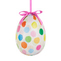 Polka Dot Confetti Egg Ornament