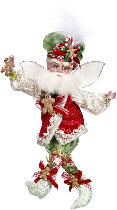 Gingerbread House Fairy, Small- 11"