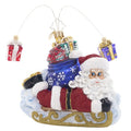 Snow Sliding Santa