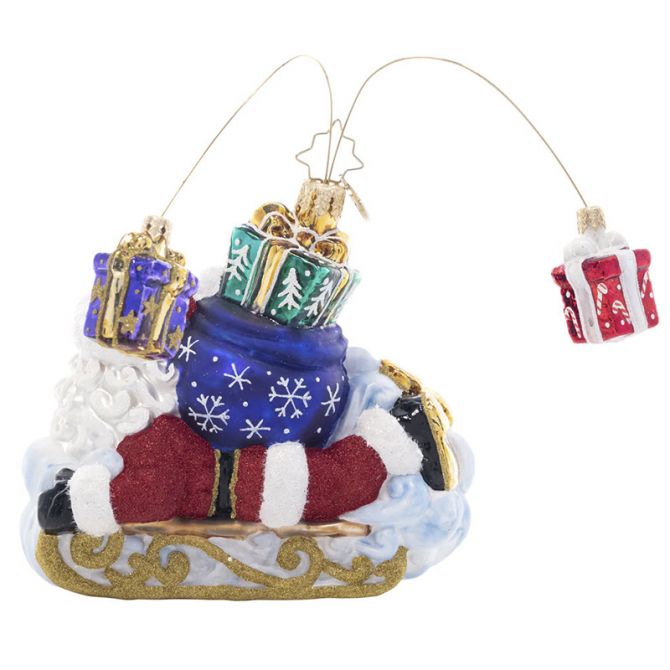 Snow Sliding Santa