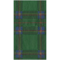 Royal Plaid Green Guest Towel