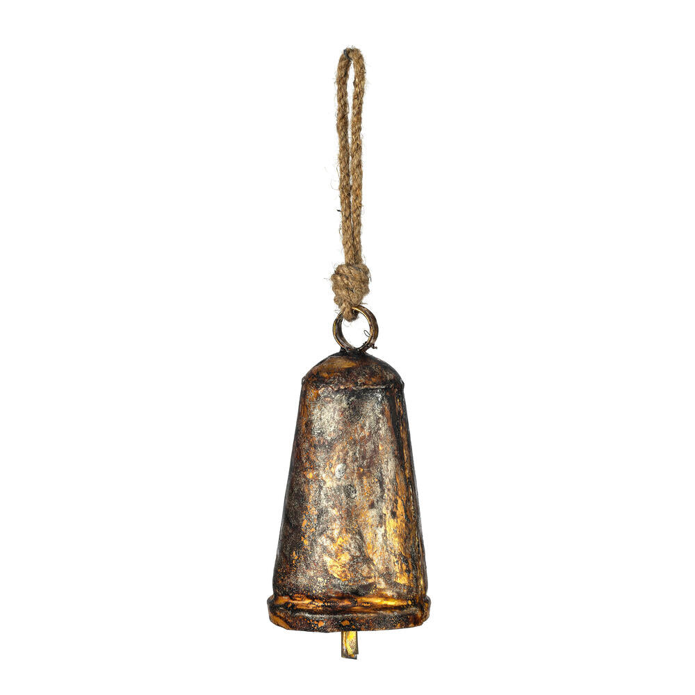 Antique Gold Country Bell Ornament
