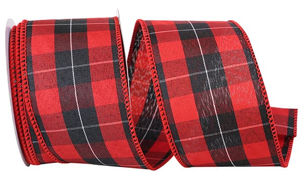 Mountain Buffalo Check Ribbon
