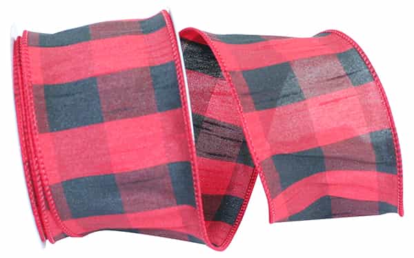 Dupioni Plaid Buffalo Ribbon