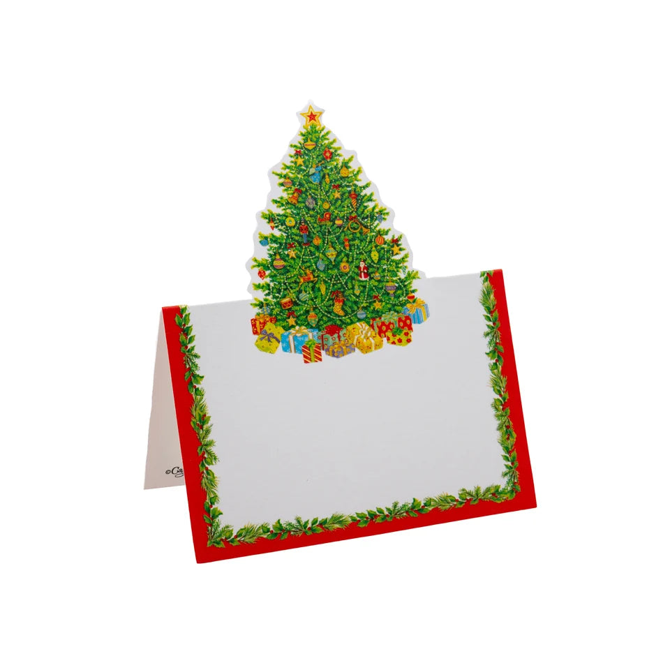 Christmas Tree Place Cards
