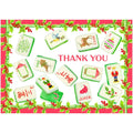 Christmas Mahjong Boxed Thank You Notes