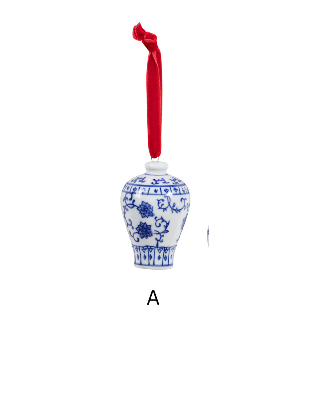 Chinoiserie Ginger Jar Ornament