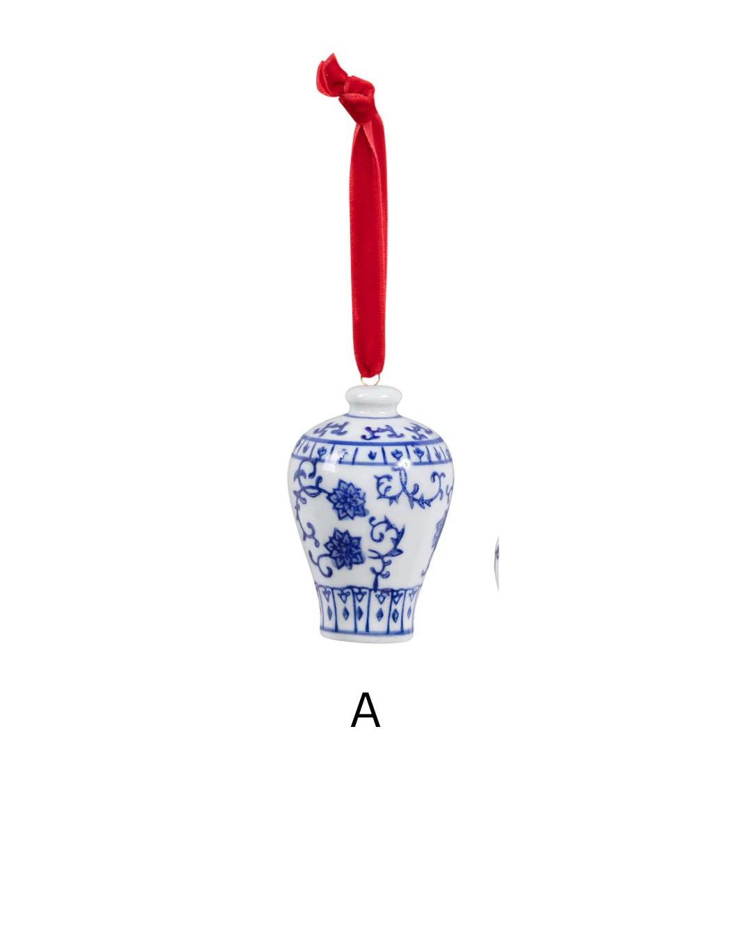 Chinoiserie Ginger Jar Ornament