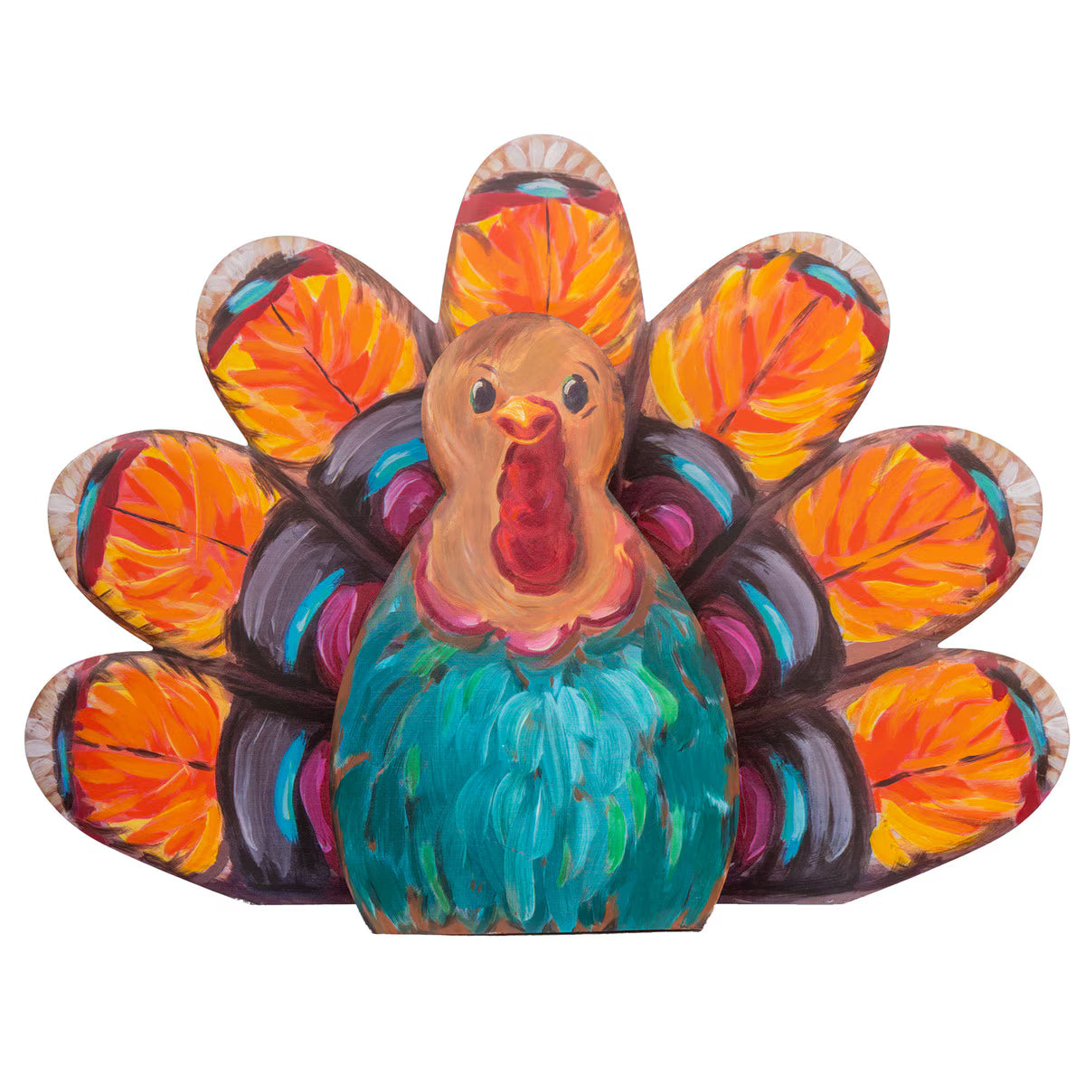 Artful Turkey Centerpiece