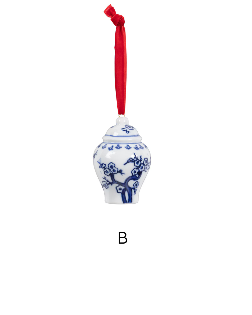 Chinoiserie Ginger Jar Ornament