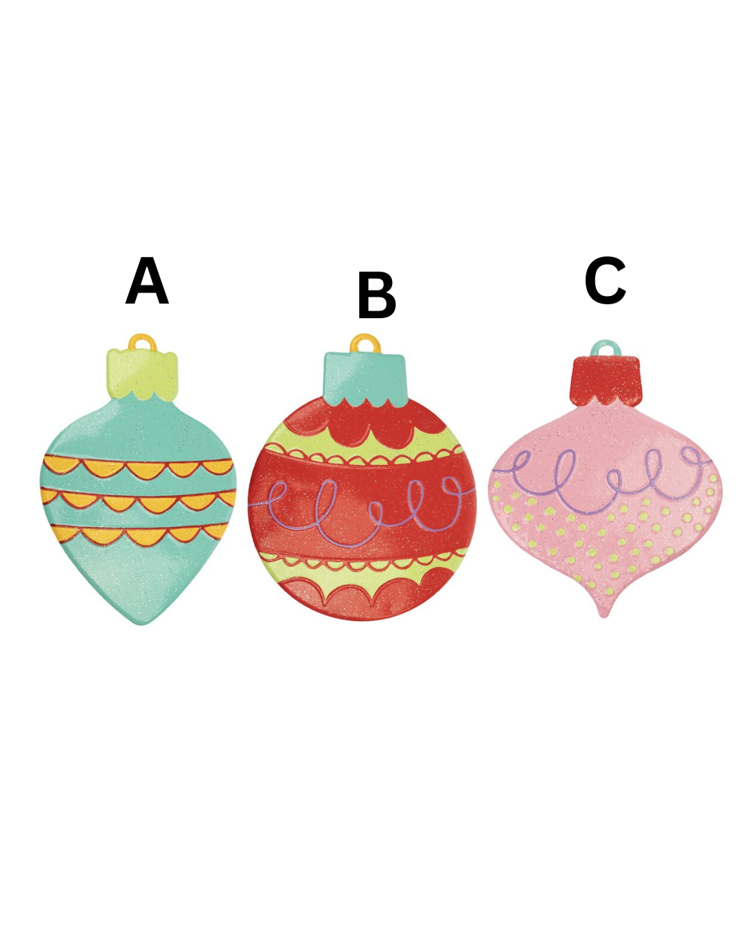 Merry & Bright Ornament Hangers