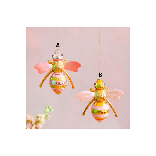 Pinky Pollinator Ornament