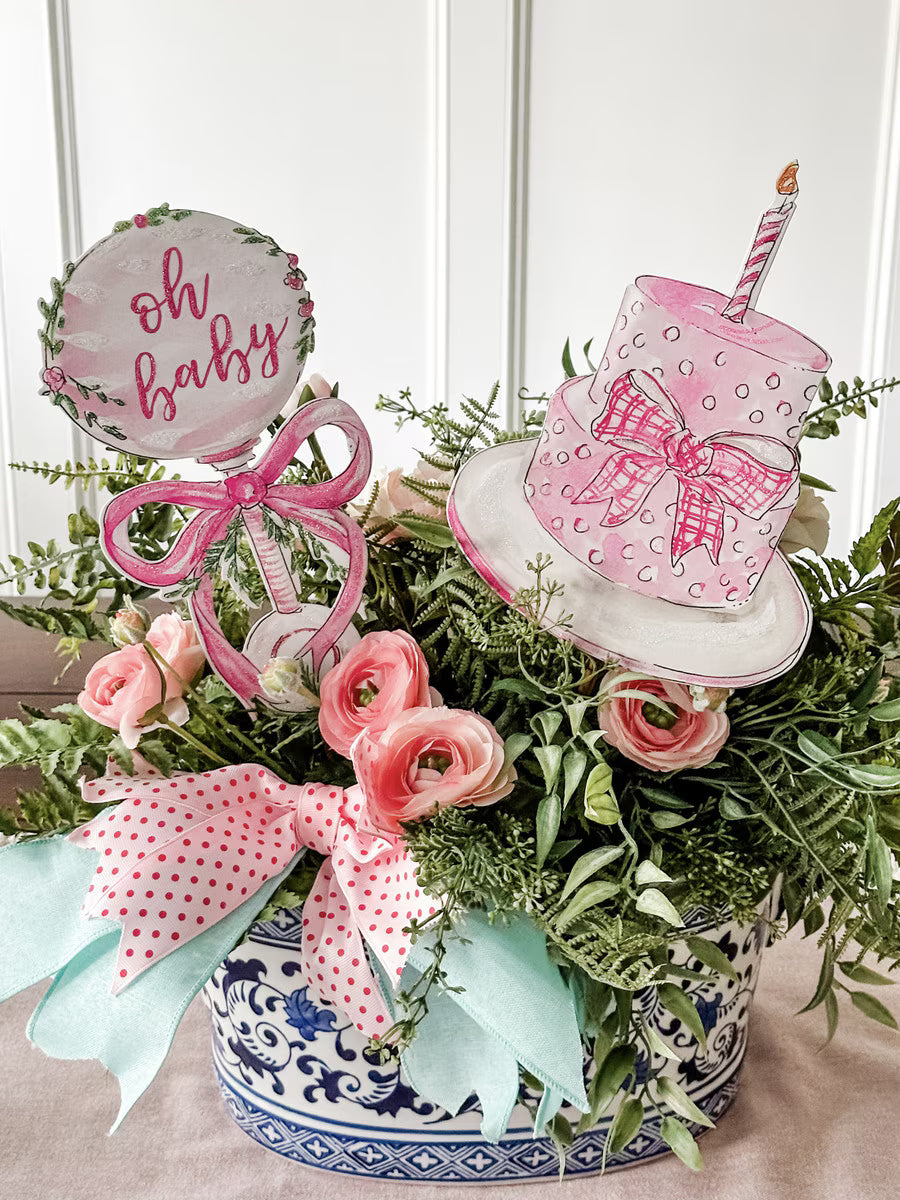 Girl Baby Rattle