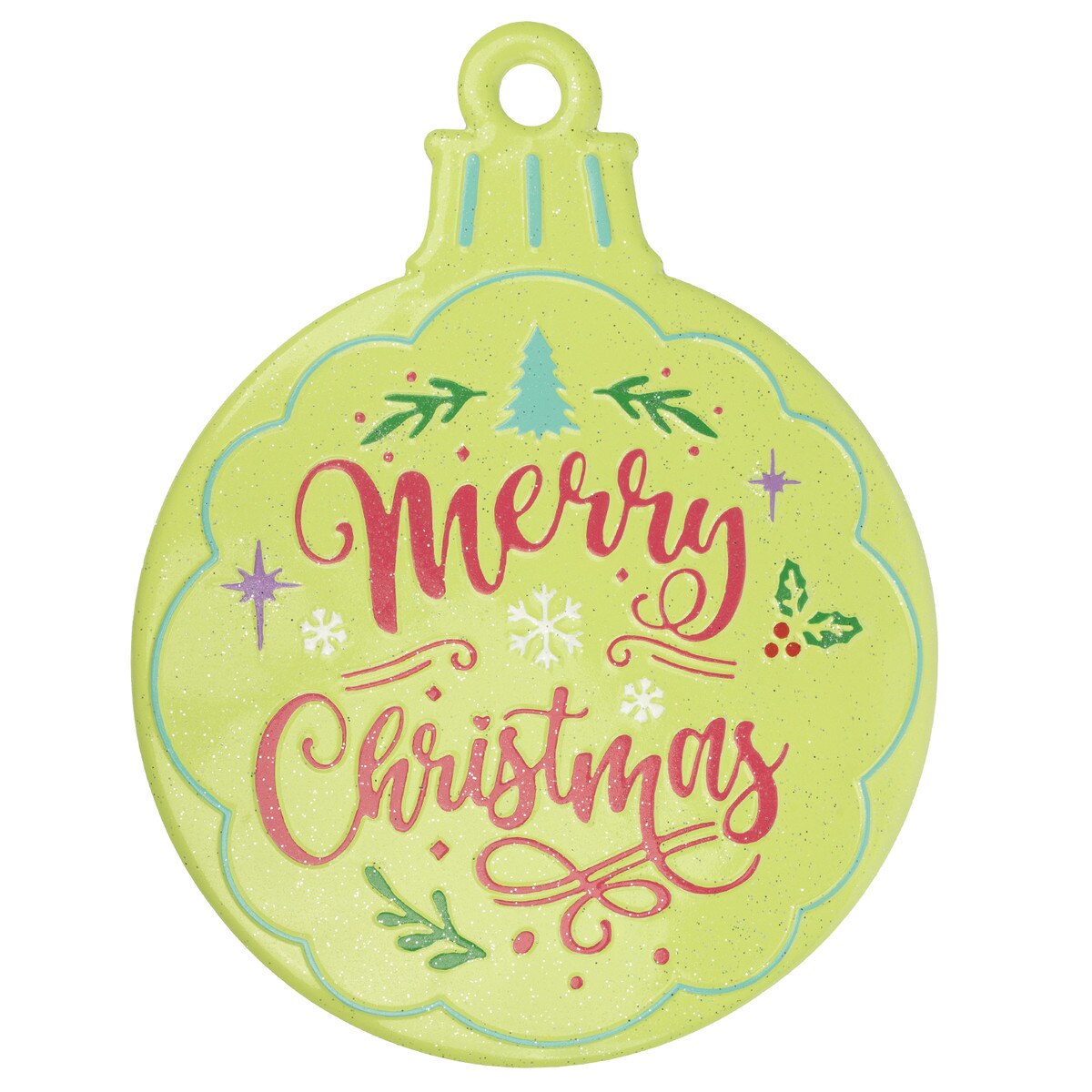 Merry & Bright Christmas Ornament
