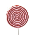 Frosted Lollipop Stem- Red/Pink