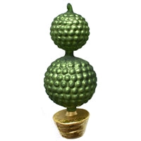 Vintage Glass Topiary Ornament