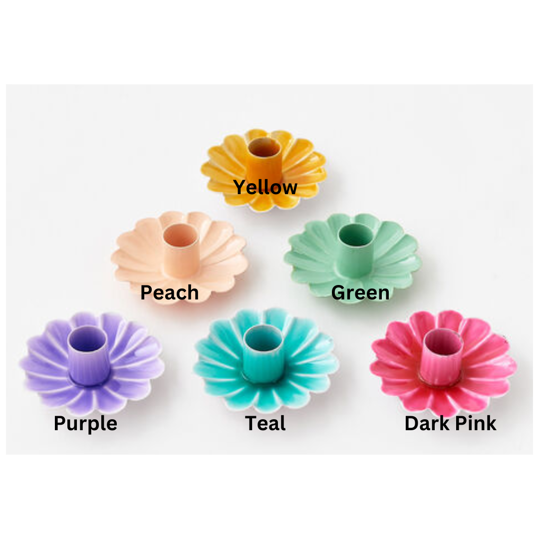 Scalloped Candle Holder