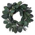 28" Green Magnoila Leaf Wreath