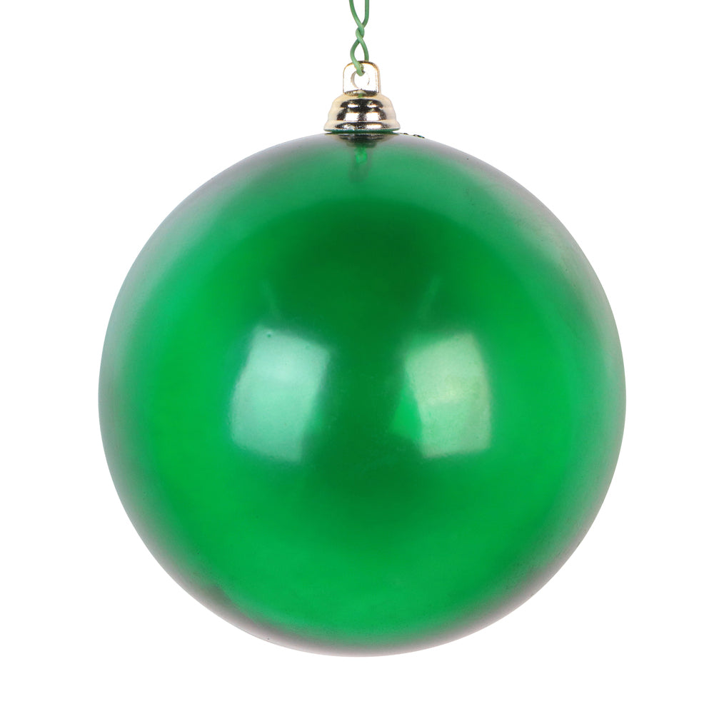 Green Matte Clear Ornament