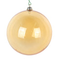 Gold Clear Matte Ornaments