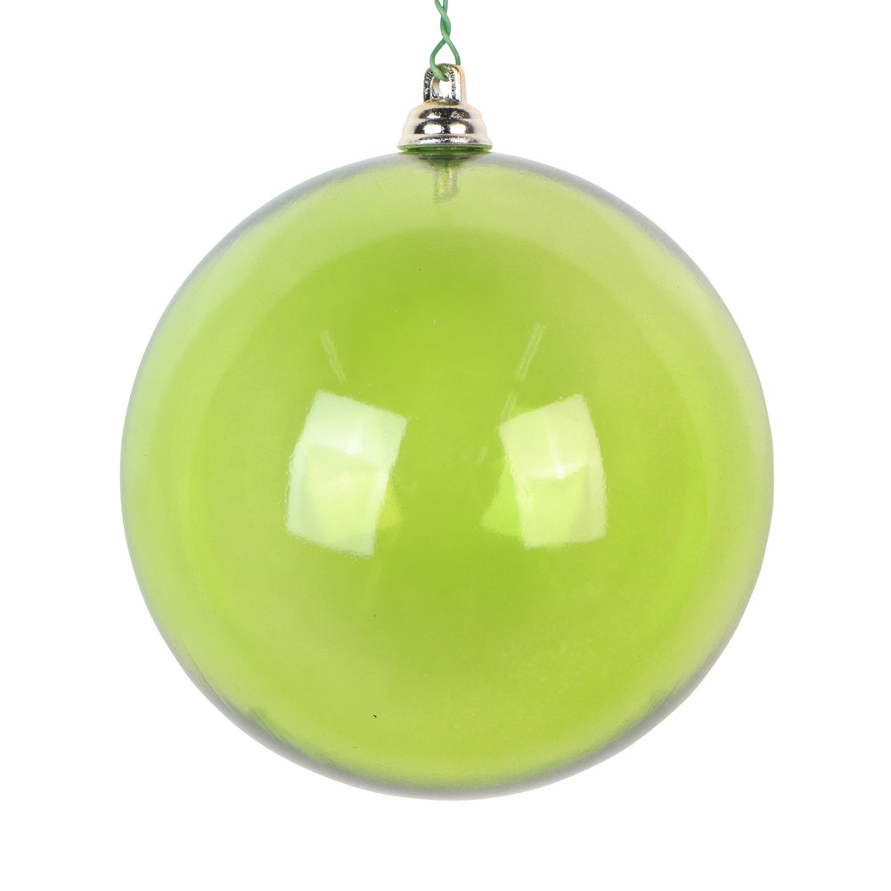 Lime Matte Clear Ball